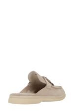 Loro Piana Charms Walk Babouche Loafer Suede Mule - Image 3