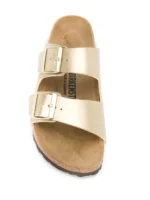 Birkenstock Arizona Birko-Flor - Gold - Image 4
