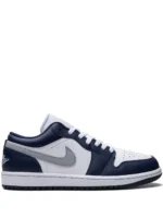 Jordan 1 Low Midnight Navy Wolf Grey