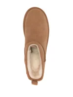 UGG Classic Ultra Mini New Heights Boot Chestnut - Image 4