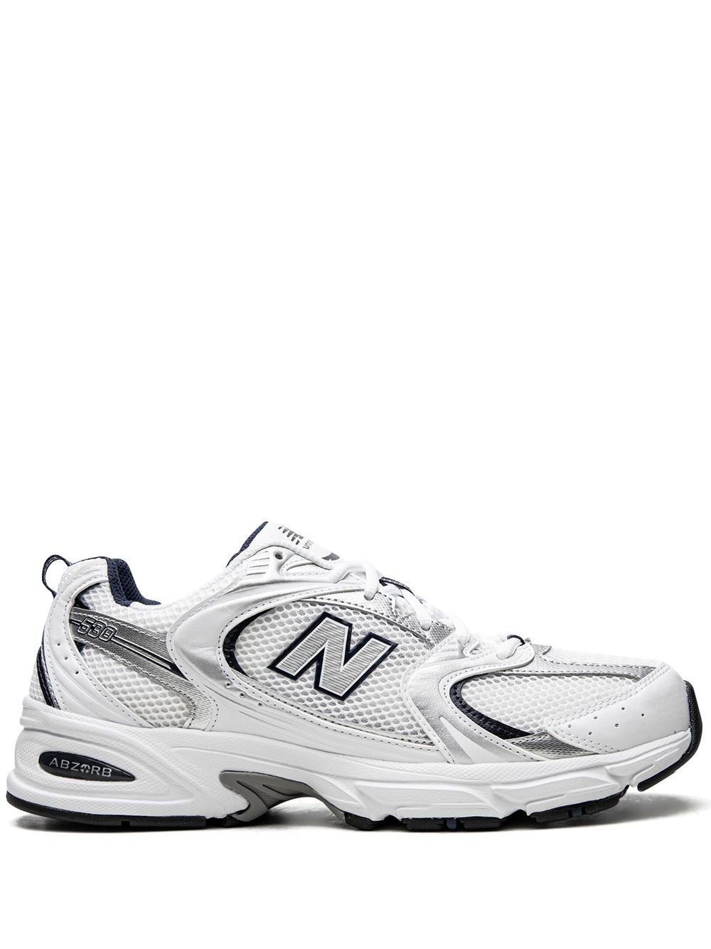 IMG_1135.jpeg New Balance 530 White Silver Navy - Image 1