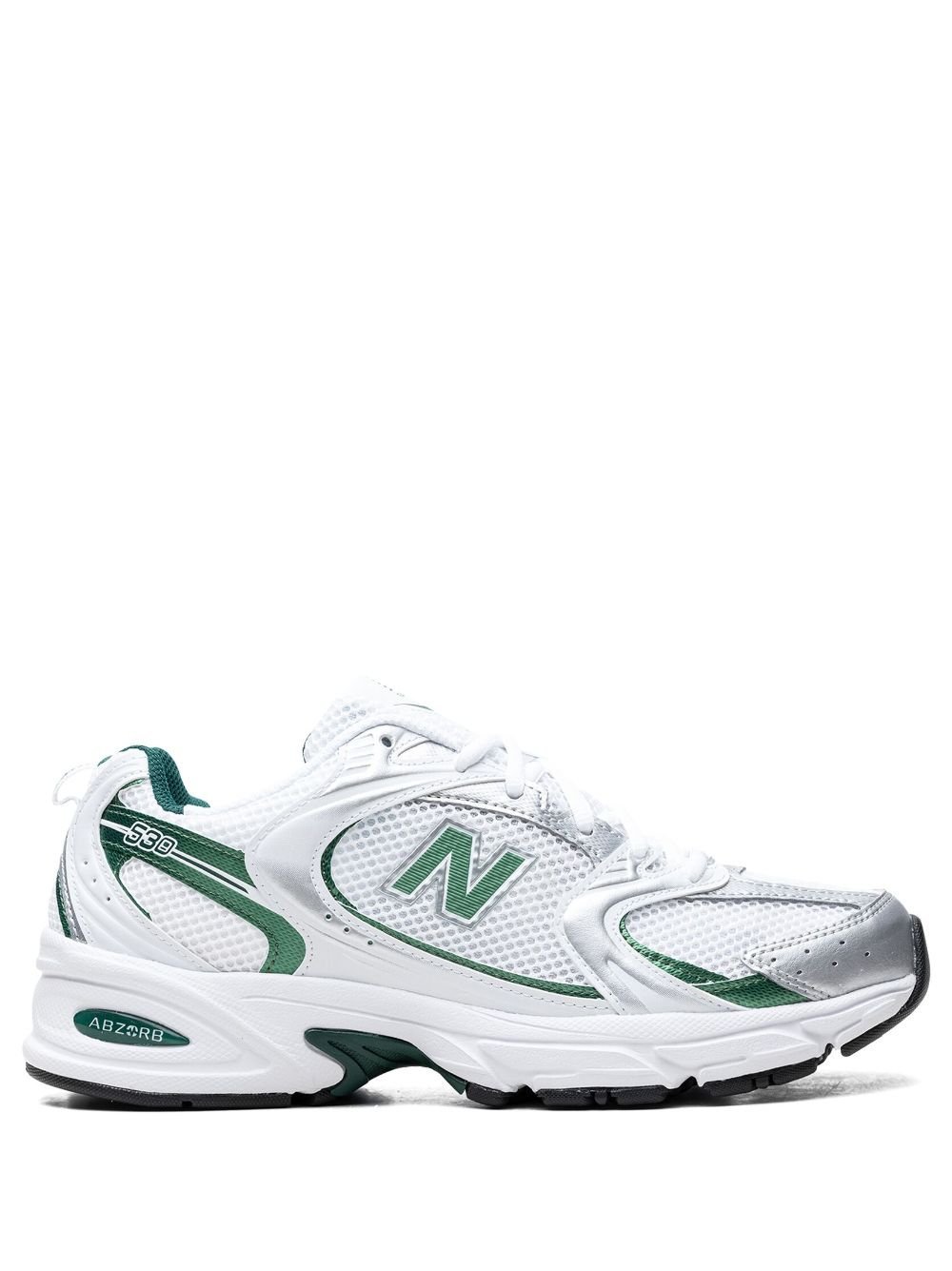 IMG_1140.jpeg New Balance 530 White Nightwatch Green - Image 1