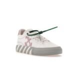 OFF-WHITE Vulc Low Canvas White Light Pink Grey - Image 3