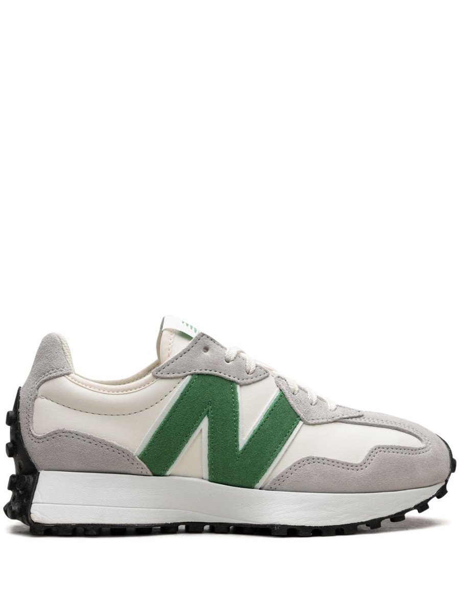 IMG_4368.jpeg New Balance 327 White Green - Image 1