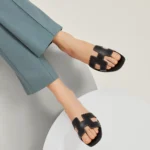 Hermes Oran sandal Noir - Image 5