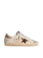 Golden Goose Superstar Glitter Silver Sneakers