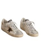 Golden Goose Superstar Glitter Silver Sneakers - Image 3