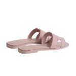 Hermes Oran sandal Rose Cancan - Image 3