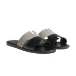 Hermes Izmir sandal Prunoir Noir - Image 2