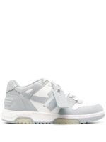 OFF-WHITE Out Of Office Low Grey White Off-White Heel Tab
