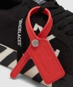 OFF-WHITE Vulcanized Low Canvas Black White - Image 4