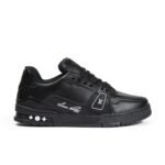 Louis Vuitton LV Trainer Black Wool