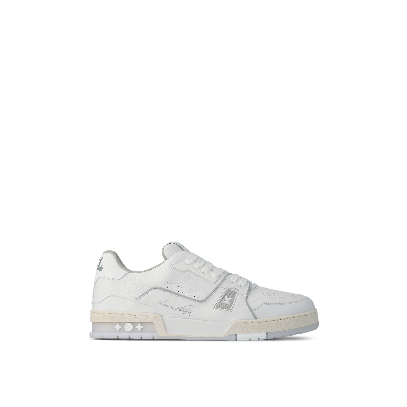 IMG_2135.png Louis Vuitton LV Trainer White Signature - Image 1