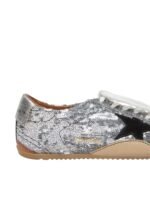 Golden Gosse True-Star silver sequins black star silver leather heel tab - Image 3