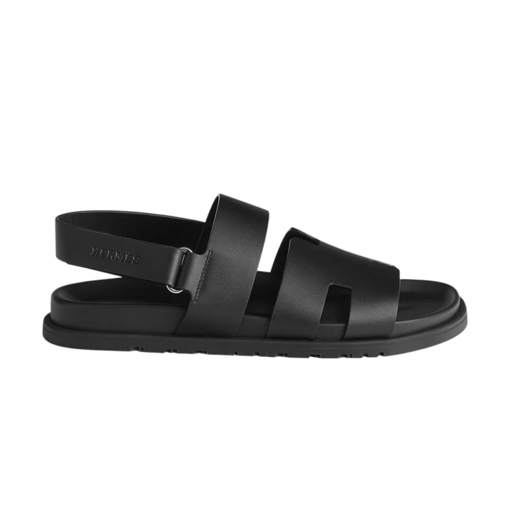 genius-sandal-231695ZH02-worn-3-0-0-800-800_g-Photoroom.jpg.webp Hermes Genius sandal Noir - Image 1