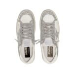 Golden Goose Baskets Stardan Cuir – Blanc Glitter - Image 2
